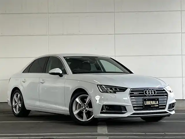 アウディ Ａ４ 45TFSIクワトロ マイスターシュトック 山形県 2020(令2)年 4.3万km パール 純正ナビ/バックカメラ/レザーシート/パワーシート/オートライト/コーナーセンサー/バーチャルコックピット/アダプティブクルーズコントロール/シートヒーター/Audiプレセンス/サイドアシスト/アクティブレーンアシスト/マトリクスLEDヘッドライト/レインセンサー