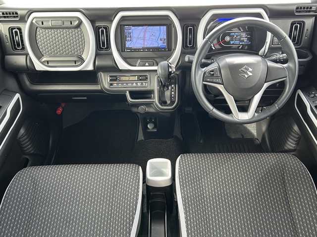 スズキ ハスラー HYBRID X 岐阜県 2020(令2)年 5.2万km フェニックスレッドパール/ガンメタリック2トーンルーフ 純正SD７インチナビ　/ワンセグ　/デュアルカメラブレーキサポート　/バックカメラ　/コーナーセンサー後方　/ＬＥＤヘッドライト　/スマートキー　/シートヒーター前席　/ドラレコ前方　/純正アルミホイール/ＥＴＣ　/プッシュスタート/保証書/取扱説明書/記録簿/ワンオーナー/パワーステアリング/パワーウィンドウ/アイドリングストップ/エアコンAAC/Blue tooth接続/CDチェンジャー/フルフラットシート/社外フロアマット/ABS/横滑り防止装置/盗難防止装置/オートライト/エアバッグW/衝突被害軽減システム