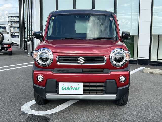 スズキ ハスラー HYBRID X 岐阜県 2020(令2)年 5.2万km フェニックスレッドパール/ガンメタリック2トーンルーフ 純正SD７インチナビ　/ワンセグ　/デュアルカメラブレーキサポート　/バックカメラ　/コーナーセンサー後方　/ＬＥＤヘッドライト　/スマートキー　/シートヒーター前席　/ドラレコ前方　/純正アルミホイール/ＥＴＣ　/プッシュスタート/保証書/取扱説明書/記録簿/ワンオーナー/パワーステアリング/パワーウィンドウ/アイドリングストップ/エアコンAAC/Blue tooth接続/CDチェンジャー/フルフラットシート/社外フロアマット/ABS/横滑り防止装置/盗難防止装置/オートライト/エアバッグW/衝突被害軽減システム