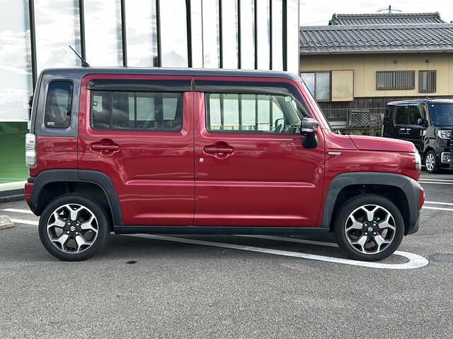 スズキ ハスラー HYBRID X 岐阜県 2020(令2)年 5.2万km フェニックスレッドパール/ガンメタリック2トーンルーフ 純正SD７インチナビ　/ワンセグ　/デュアルカメラブレーキサポート　/バックカメラ　/コーナーセンサー後方　/ＬＥＤヘッドライト　/スマートキー　/シートヒーター前席　/ドラレコ前方　/純正アルミホイール/ＥＴＣ　/プッシュスタート/保証書/取扱説明書/記録簿/ワンオーナー/パワーステアリング/パワーウィンドウ/アイドリングストップ/エアコンAAC/Blue tooth接続/CDチェンジャー/フルフラットシート/社外フロアマット/ABS/横滑り防止装置/盗難防止装置/オートライト/エアバッグW/衝突被害軽減システム