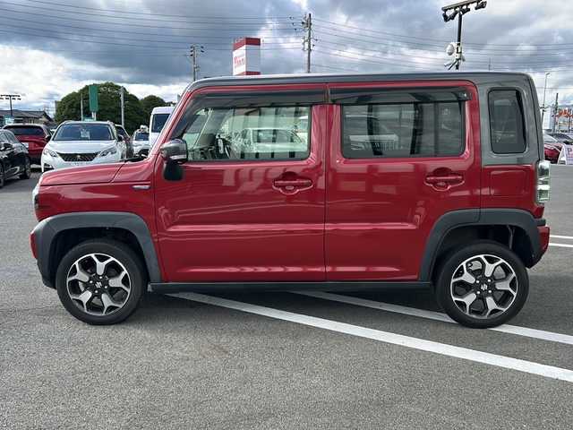スズキ ハスラー HYBRID X 岐阜県 2020(令2)年 5.2万km フェニックスレッドパール/ガンメタリック2トーンルーフ 純正SD７インチナビ　/ワンセグ　/デュアルカメラブレーキサポート　/バックカメラ　/コーナーセンサー後方　/ＬＥＤヘッドライト　/スマートキー　/シートヒーター前席　/ドラレコ前方　/純正アルミホイール/ＥＴＣ　/プッシュスタート/保証書/取扱説明書/記録簿/ワンオーナー/パワーステアリング/パワーウィンドウ/アイドリングストップ/エアコンAAC/Blue tooth接続/CDチェンジャー/フルフラットシート/社外フロアマット/ABS/横滑り防止装置/盗難防止装置/オートライト/エアバッグW/衝突被害軽減システム