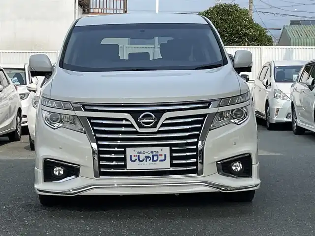 日産 エルグランド 250ハイウェイスター 愛知県 2014(平26)年 9.6万km ブリリアントホワイトパール (株)IDOMが運営する【じしゃロン豊川店】の自社ローン専用車両になります。こちらは現金またはオートローンご利用時の価格です。自社ローンご希望の方は別途その旨お申付け下さい/純正フロアマット/純正アルミホイール/フリップダウンモニター/クルーズコントロール/両側パワースライドドア/プッシュスタート/ウィンカーミラー/オートライト