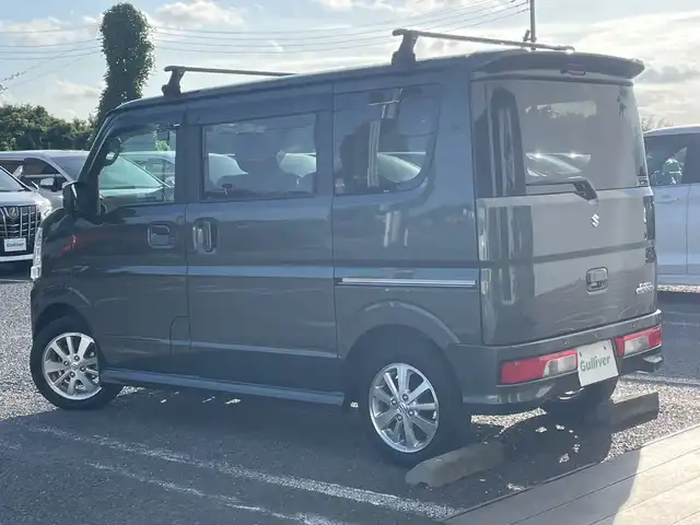 スズキ エブリィ ワゴン PZターボ 千葉県 2023(令5)年 0.1万km クールカーキPM ナビ　バックカメラ　ドラレコ　パワースライドドア　ＥＴＣ　レーダーブレーキサポート　フルセグＴＶ　ＢＴ　シートヒーター　ＵＳＢ　キャリア　１４インチＡＷ　スマートキー　クールカーキカラー　ターボ