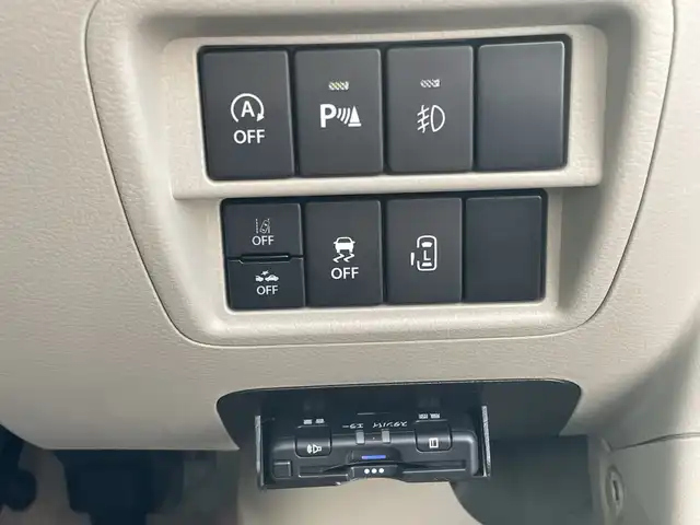 スズキ エブリィ ワゴン PZターボ 千葉県 2023(令5)年 0.1万km クールカーキPM ナビ　バックカメラ　ドラレコ　パワースライドドア　ＥＴＣ　レーダーブレーキサポート　フルセグＴＶ　ＢＴ　シートヒーター　ＵＳＢ　キャリア　１４インチＡＷ　スマートキー　クールカーキカラー　ターボ