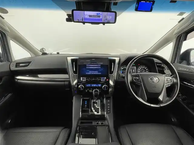 トヨタ アルファードハイブリット SR Cパッケージ 群馬県 2021(令3)年 4万km スパークリングブラックパールクリスタルシャイン ・禁煙車/・衝突軽減/・社外11型ナビ/・バックモニター/・両側パワースライドドア/・Wサンルーフ/・レザーシート/・社外12.8インチフリップダウンモニター/・レーダークルーズコントロール/・3眼LEDオートヘッドライト/・前席シートヒーター＆ベンチレーション/・前席パワーシート/・パワーバックドア/・ETC