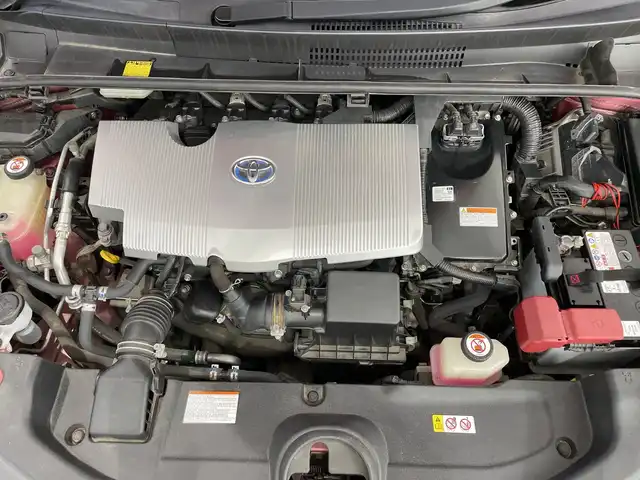 トヨタ プリウス A ツーリングセレクション 新潟県 2018(平30)年 3.1万km 赤 純正メモリナビ(FM/AM/BT)/フルエアロ　/バックモニター/スマートキー　/衝突被害軽減ブレーキ　/Ｂｌｕｅｔｏｏｔｈ接続　/ＥＴＣ　/黒革シート　/運転席助手席シートヒーター　/ドライブレコーダー　/ブラインドスポットモニター