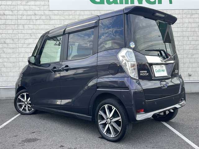 日産 デイズ ルークス ハイウェイスター Gターボ 栃木県 2019(平31)年 4.8万km プレミアムパープルP 純正ナビ/フルセグＴＶ/Ｂｌｕｅｔｏｏｔｈ/全方位カメラ/ドライブレコーダー/デジタルインナーミラー/ＥＴＣ/両側パワースライドドア/純正フロアマット/クルーズコントロール/コーナーセンサー/ＡＢＳ/横滑り防止機能/盗難防止装置/衝突被害軽減システム/LEDヘッドライト/後席サーキュレーター/アイドリングストップ