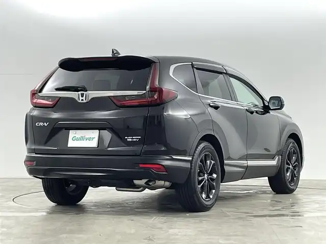 ホンダ ＣＲ－Ｖ ハイブリッド e:HEV EX ブラックED 福島県 2022(令4)年 1.3万km クリスタルブラックパール ホンダセンシング/・衝突被害軽減システム/・車線維持支援システム/・誤発進抑制機能/・歩行者事故低減ステアリング/・先行者発進お知らせ機能/サンルーフ/純正7インチナビ/・型式：VRU-225CVi/・フルセグ/TV/BT/SD/USB/CD/DVD/FM/AM/バックカメラ/パワーバックドア/ACC/LEDオートライト/・フォグランプ/革シート/・全席ヒートシーター/・前席メモリー機能つきパワーシート/・純正18インチアルミホイール/革ステアリング/・ステアリングリモコン/・パドルシフト/・ステアヒータ/前後ドラレコ/ウィンカーミラー/オートミラー/寒冷地仕様/純正フロアマット/電子パーキング/・ブレーキホールド/プッシュスタート/・スマートキー