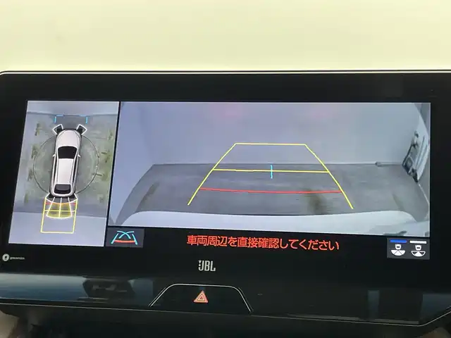 トヨタ ハリアー ハイブリッド Z レザーパッケージ 岡山県 2021(令3)年 4.2万km ホワイトパールクリスタルシャイン 純正12.3インチナビ/Bluetooth/地デジ/カープレイ/パノラミックビューモニター/GRエアロ/JBLプレミアムサウンド/レザーシート/シートヒーター /ベンチレーション /ステアリングヒーター/ヘッドアップディスプレイ/ブラインドスポットモニター/LEDライト/セーフティセンス /レーダークルーズコントロール/デジタルインナーミラー/ビルトインETC2.0/全方位ドライブレコーダー/パワーバックドア/純正19インチアルミホイール/コーナーセンサー/新車保証書/取扱説明書/スペアキー×１