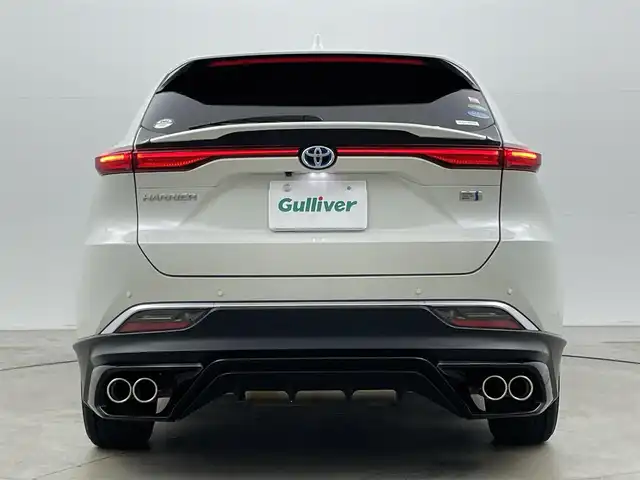 トヨタ ハリアー ハイブリッド Z レザーパッケージ 岡山県 2021(令3)年 4.2万km ホワイトパールクリスタルシャイン 純正12.3インチナビ/Bluetooth/地デジ/カープレイ/パノラミックビューモニター/GRエアロ/JBLプレミアムサウンド/レザーシート/シートヒーター /ベンチレーション /ステアリングヒーター/ヘッドアップディスプレイ/ブラインドスポットモニター/LEDライト/セーフティセンス /レーダークルーズコントロール/デジタルインナーミラー/ビルトインETC2.0/全方位ドライブレコーダー/パワーバックドア/純正19インチアルミホイール/コーナーセンサー/新車保証書/取扱説明書/スペアキー×１