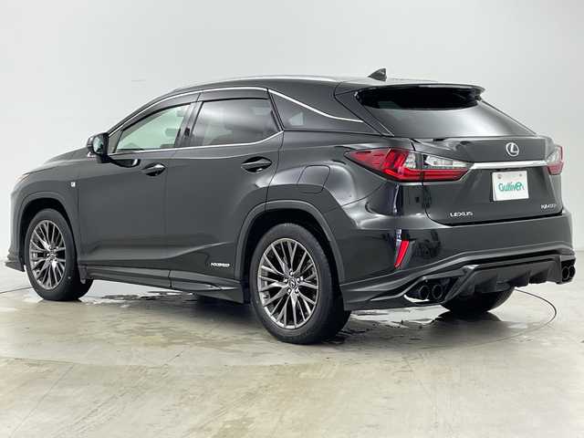 レクサス ＲＸ 450h Fスポーツ 道央・札幌 2019(令1)年 4.5万km グラファイトブラックガラスフレーク ・4WD/・寒冷地仕様/・純正12.3インチナビ&BT&CD&DVD&BD&USB&AUX&AppleCarplay/・パワーバックドア/・レクサスセーフティーセンス/・アダプティブクルーズコントロール/・ブラインドスポットモニター/・ヘッドアップディスプレイ/・横滑り防止装置/・全席パワーシート/・全席シートヒーター/・前席ベンチレーションシート/・レザーシート/・前方ドライブレコーダー/・置くだけ充電/・ビルトインETC/・電動パーキングブレーキ/・パドルシフト/・3眼LEDヘッドライト/・オートライト/・オートマチックハイビーム/・スマートキー/・スペアキー/・保証書