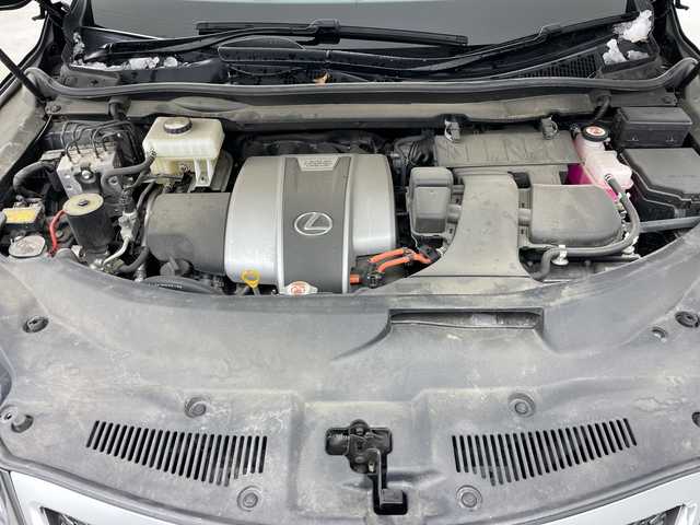 レクサス ＲＸ 450h Fスポーツ 道央・札幌 2019(令1)年 4.5万km グラファイトブラックガラスフレーク ・4WD/・寒冷地仕様/・純正12.3インチナビ&BT&CD&DVD&BD&USB&AUX&AppleCarplay/・パワーバックドア/・レクサスセーフティーセンス/・アダプティブクルーズコントロール/・ブラインドスポットモニター/・ヘッドアップディスプレイ/・横滑り防止装置/・全席パワーシート/・全席シートヒーター/・前席ベンチレーションシート/・レザーシート/・前方ドライブレコーダー/・置くだけ充電/・ビルトインETC/・電動パーキングブレーキ/・パドルシフト/・3眼LEDヘッドライト/・オートライト/・オートマチックハイビーム/・スマートキー/・スペアキー/・保証書