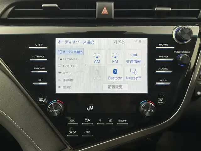 トヨタ カムリ WS 愛知県 2020(令2)年 5.9万km アティチュードブラックマイカ 純正8インチディスプレイオーディオ/バックカメラ/フルセグTV/トヨタセーフティセンス/クルーズコントロール/ブラインドスポットモニター/衝突被害軽減システム/横滑り防止装置/コーナーセンサー/レーンキープアシスト/オートライト/オートマチックハイビーム/LEDヘッドライト/LEDフォグランプ/自動防眩式ミラー/パドルシフト/純正AW/純正フロアマット/前後ドライブレコーダー/ETC/プッシュスタート/スマートキー