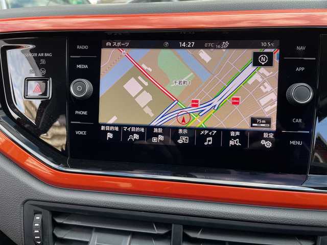 フォルクスワーゲン ポロ TSI Rライン 神奈川県 2019(平31)年 3.5万km エナジェティックオレンジメタリック ワンオーナー/純正ナビ/ワンセグTV				/・SD/CD/DVD/REC/BT/USB					/バックモニター　/クリアランスソナー/ビルトインETC2.0	/ドライブレコーダー	/プリクラッシュブレーキシステム	/アダプティブクルーズコントロール					/ブラインドスポットディテクション/疲労検知システム/プロアクティブオキュパントプロテクション/パドルシフト付き革巻きハンドル					/純正17インチAW/プッシュEgスタート/ストップ					/スマートキー×2	/オートライト/純正LEDヘッドライト/フロント/バックフォグ/ターンランプ付電動格納ドアミラー/純正フロアマット		/取扱説明書/ナビ取扱説明書	/新車時保証書