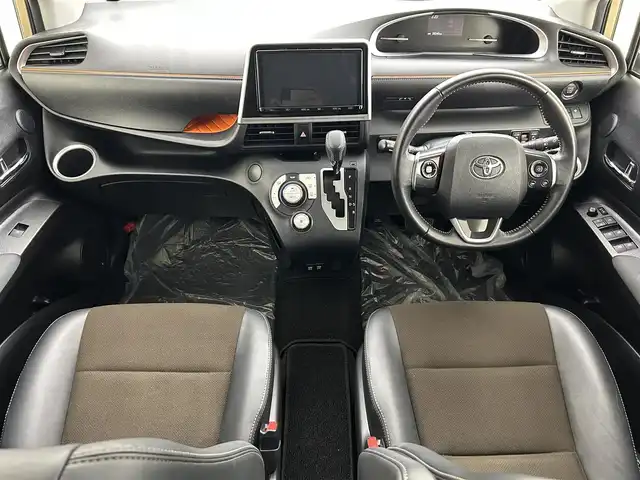 トヨタ シエンタ ファンベースG クエロ 埼玉県 2020(令2)年 2.9万km ベージュ トヨタセーフティセンス/純正9インチナビ/　　CD/DVD/BT/フルセグTV/パノラミックビューモニター/両側パワースライドドア/LEDオートライト/ハーフレザーシート/クリアランスソナー/ステアリングスイッチ/プッシュスタート/ETC/禁煙車