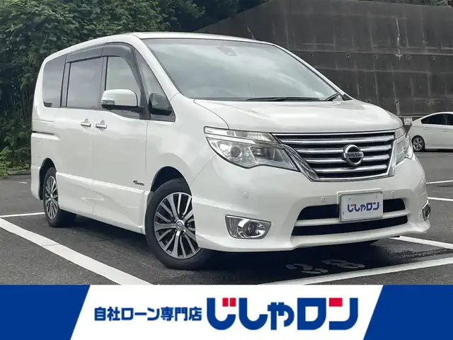 日産 セレナ ハイウェイS S HV Aセーフ 福岡県 2014(平26)年 9.7万km ブリリアントホワイトパール (株)IDOMが運営する【じしゃロン八幡西店】の自社ローン専用車両になります。こちらは現金またはオートローンご利用時の価格です。自社ローンご希望の方は別途その旨お申付け下さい/日産純正メモリーナビ【MC313D-W】/・Bluetooth接続/・CD/・DVD/・フルセグ/・アラウンドビューモニター/ETC/片側パワースライド/アイドリングストップ/オートライト/スマートキー/衝突被害軽減ブレーキ/プッシュスタート/オートライト