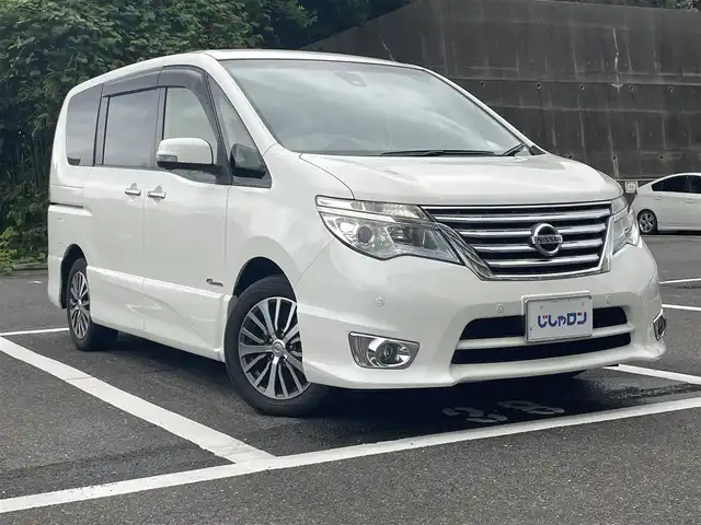 日産 セレナ ハイウェイS S HV Aセーフ 福岡県 2014(平26)年 9.7万km ブリリアントホワイトパール (株)IDOMが運営する【じしゃロン八幡西店】の自社ローン専用車両になります。こちらは現金またはオートローンご利用時の価格です。自社ローンご希望の方は別途その旨お申付け下さい/日産純正メモリーナビ【MC313D-W】/・Bluetooth接続/・CD/・DVD/・フルセグ/・アラウンドビューモニター/ETC/片側パワースライド/アイドリングストップ/オートライト/スマートキー/衝突被害軽減ブレーキ/プッシュスタート/オートライト
