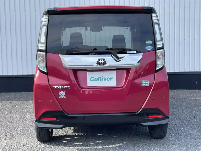 トヨタ タンク カスタムG－T 千葉県 2018(平30)年 2万km ブラックマイカ/マゼンダベリーメタリック 純正メモリナビ/(フルセグTV CD DVD BT FM AM)/バックカメラ/衝突被害軽減システム/クルーズコントロール/両側パワースライドドア/横滑り防止装置/ETC/ドライブレコーダー/アイドリングストップ/LEDヘッドライト/フォグランプ/オートライト/ウィンカーミラー/電動格納ミラー/純正15インチAW/シートリフター/プッシュスタート/スマートキー/フロアマット/ドアバイザー/スペアキー/取扱説明書