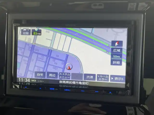 スズキ ワゴンＲ スマイル HYBRID X 群馬県 2023(令5)年 2.3万km アーバンブラウンパールM / ウッディブラウン 衝突軽減　社外７型ナビ　両側パワースライドドア　　バックモニター　コーナーセンサー　シートヒーター　ＬＥＤヘッドライト　ビルトインＥＴＣ２．０　アダプティブクルーズコントロール　横滑り防止装置　禁煙車
