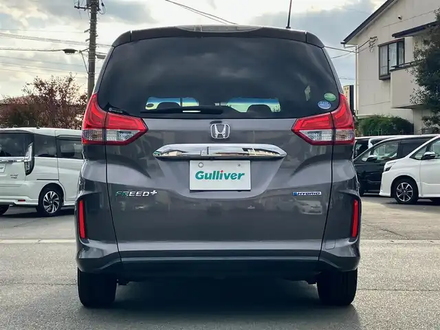 ホンダ フリード＋ ハイブリット G ホンダセンシング 静岡県 2017(平29)年 5.6万km モダンスティールM １オーナー/両側電動スライドドア/純正ナビ/・Bluetooth・DVD/・フルセグTV/・バックカメラ/LEDオートライト/ホンダセンシング/・衝突軽減ブレーキ/・車線維持支援システム/・アダプティブクルーズコントール/前後ドライブレコーダー/フロアマット/ドアバイザー/新車時手帳、取説