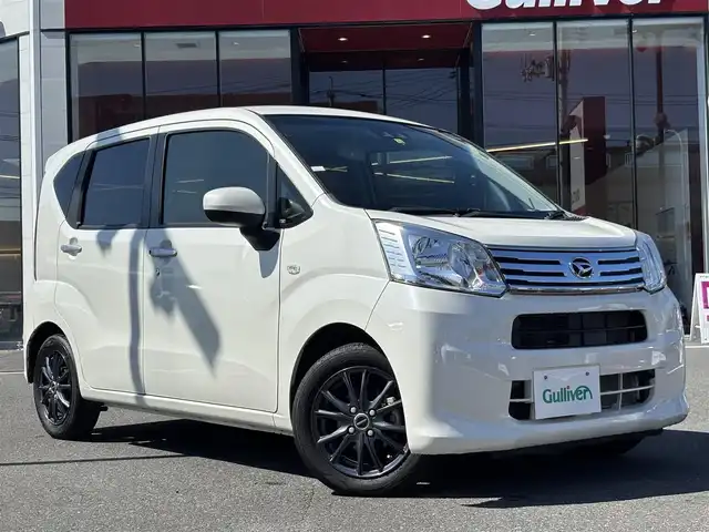 ダイハツ ムーヴ カスタム X LTD SAⅢ 宮城県 2018(平30)年 5.2万km パールホワイトⅢ 登録時走行距離51864km/1オーナー/衝突軽減ブレーキ/オートハイビーム/コーナーセンサー/シートヒーター/社外エクリプスナビ/フルセグTV/CD/DVD/Bluetooth/バックカメラ/ステアリングリモコン/プッシュスタート/スマートキー/横滑り防止ブレーキ/オートライト/フロアマット/電動格納ミラー