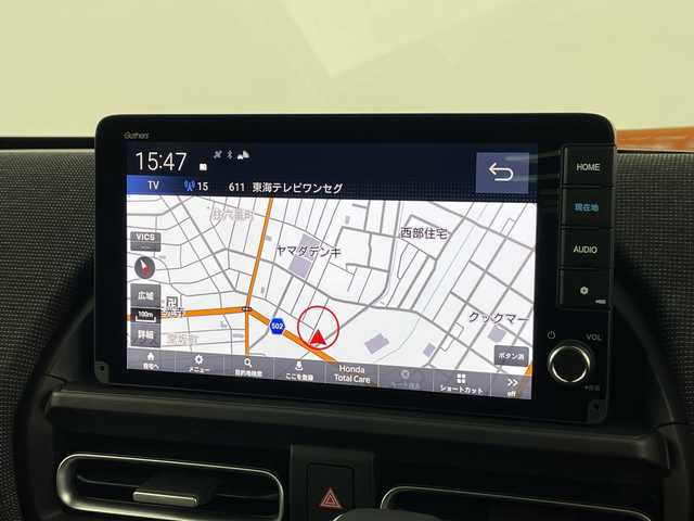 ホンダ フリード ハイブリット e:HEV AIR EX 愛知県 2025(令7)年 0.1千km クリスタルブラックパール 登録済未使用車/6人乗り/純正9インチナビ/（AM/FM/Bluetooth/フルセグTV/USB)/バックカメラ/ホンダセンシング/・衝突軽減ブレーキ/・レーンキープアシスト/・アダプティブクルーズコントロール/・先行車発進お知らせ機能/・オートマチックハイビーム/・パーキングセンサーシステム/・ブラインドスポットモニター/ハーフレザーシート/シートヒーター/両側パワースライドドア/アイドリングストップ/純正15インチアルミホイール/スマートキー/スペアキー1本/プッシュスタート/LEDヘッドライト/横滑り防止装置