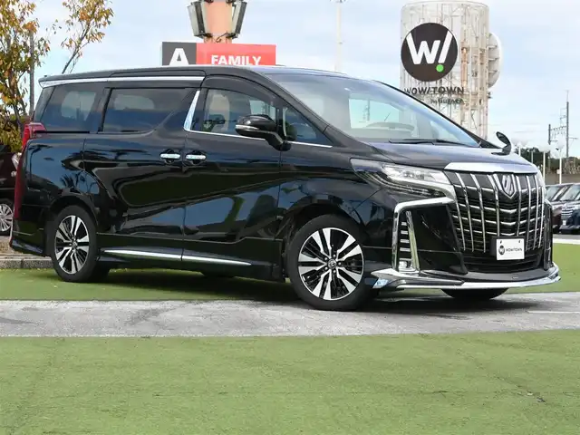 トヨタ アルファード S Cパッケージ 千葉県 2022(令4)年 3.7万km ブラック Toyota Safety Sense/・プリクラッシュセーフティ/・レーンディパーチャーアラート/・オートハイビーム/・レーダークルーズコントロール/モデリスタエアロ/モデリスタマフラー/ムーンルーフ/パワーバックドア/両側パワースライドドア/ハーフレザーシート/前席パワーシート/エアシート/シートヒーター/純正コネクティッドナビ/地デジTV/【Bluetooth接続】/バックカメラ/ドライブレコーダー/フリップダウンモニター/革巻きステアリング/ステアリングスイッチ/ETC/3眼LEDヘッドライト/フォグライト/ウインカーミラー/クリアランスソナー/純正18インチアルミホイル/サイド/カーテンエアバッグ/スマートキー