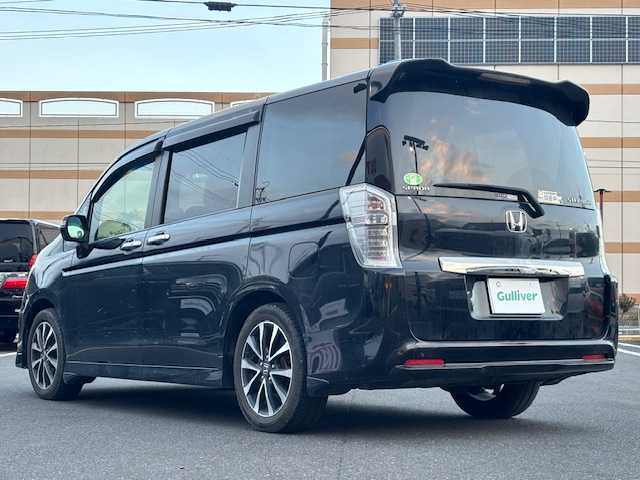 ホンダ ステップワゴン スパーダ Z クールスピリット 宮城県 2012(平24)年 18.9万km プレミアムスパークルブラックパール 登録時走行距離188638km/純正SDナビ/フルセグTV/CD/FM/AM/SD/USB/レーダー探知機/ドライブレコーダー/バックカメラ/ETC/両側パワースライド/フォグランプ/ドアバイザー