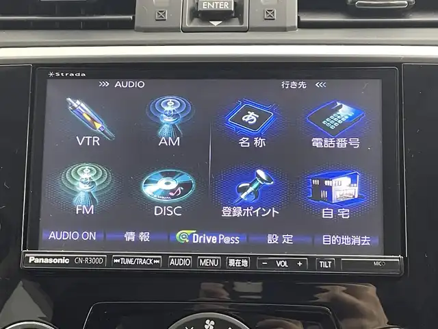 スバル レヴォーグ 1．6GT アイサイト 道央・札幌 2014(平26)年 8.4万km アイスシルバーメタリック ・４WD/・ディーラーオプションSDナビゲーション（CN-R300D）/　CD/DVD/SD/iPod/ワンセグ/・ビルトインETC/・バックカメラ/・前後ドライブレコーダー（KZR-S100W）/・アイサイト/・レーダークルーズコントロール/・横滑り防止装置/・レーンキープアシスト/・前席パワーシート/・SI-DRIVE/・オートビークルホールド/・LEDヘッドライト/・フロントフォグランプ/・オートライト/・スマートキー/・プッシュスタート/・スペアキー１本/・純正フロアマット/・純正AW17インチ/・取説あり/・電動格納ウィンカーミラー/・ドアバイザー