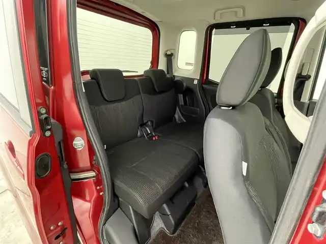 日産 デイズ ルークス ハイウェイスターX 群馬県 2015(平27)年 3.8万km スパークリングレッド/ブラック 純正７インチナビ　アラウンドビューモニター　片側パワースライドドア　ＨＩＤライト　ベンチシート　純正１４インチアルミホイール　ドライブレコーダー　アイドリングストップ　スマートキー　フロアマット　禁煙