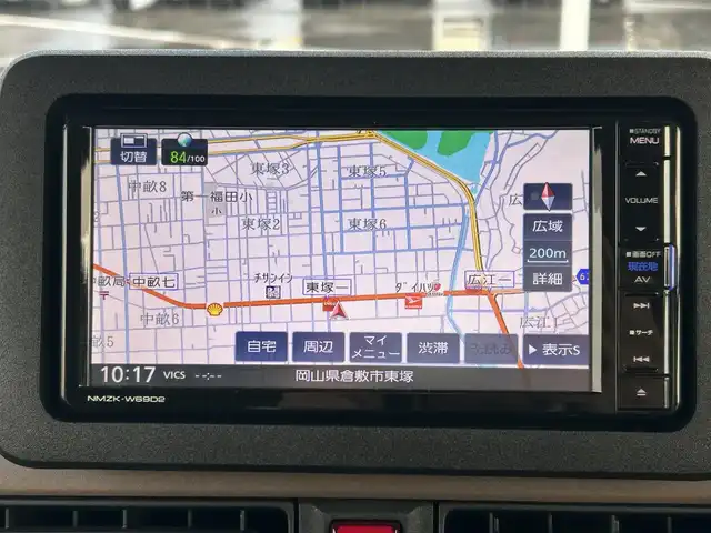 ダイハツ ムーヴ キャンバス セオリー G 岡山県 2022(令4)年 1.7万km サンドベージュメタリック 登録時走行距離16795km/社外ナビ/フルセグTV(AM/FM/CD/DVD/Bluetooth)/パノラマモニター/両側パワースライドドア/衝突回避支援ブレーキ機能/横滑り防止装置/コーナーセンサー/アイドリングストップ/電動パーキングブレーキ/オートブレーキホールド機能/オートライト/D/N席シートヒーター/プッシュスタート/スマートキー×2/純正フロアマット