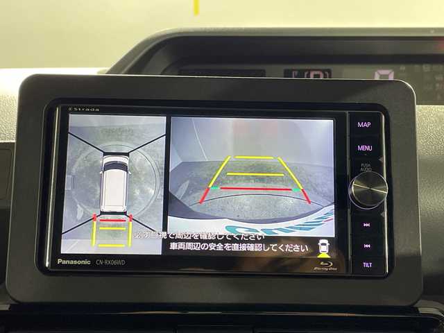 ダイハツ タント カスタム X セレクション 沖縄県 2020(令2)年 4万km ブラックマイカメタリック/ファイアークォーツレッドメタリック 2トーン 県外仕入れ/禁煙車/純正ナビ/・ＣＤ／ＤＶＤ/・Ｂｌｕｅｔｏｏｔｈ／フルセグＴＶ/ビルトインＥＴＣ/バックカメラ/全方位カメラ/両側パワースライド/シートヒーター/ステアリングスイッチ/純正１４インチアルミ/スマートアシスト/取扱説明書