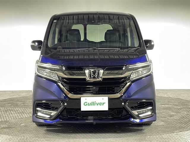 ホンダ ステップワゴン モデューロX ホンダセンシング 神奈川県 2019(平31)年 6.6万km オブシダンブルーパール 純正10型ナビ(VXU-197SWi)/CD　DVD　Bluetooth　フルセグ　HDMI　AM　FM/純正フリップダウンモニター/全方位カメラ/ホンダセンシング/衝突軽減ブレーキ/レーンキープアシスト/レーダークルーズコントロール/両側パワースライドドア/ビルトインETC/純正ドライブレコーダー前方/ハーフレザーシート/LEDオートライト/Modulo17インチAW/純正フロアマット