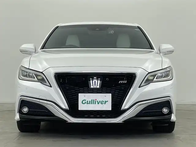 トヨタ クラウン ハイブリッド RS アドバンス 群馬県 2021(令3)年 5.8万km プレシャスホワイトパール ホワイト内装(ホワイトレザーシート)/―――――――――/T-Connect SDナビゲーションシステム/・12.3インチディスプレイ/・AM/FM/CD/DVD/Blu-ray/SD/フルセグTV/・USB/AppleCarPlay/AndroidAuto/バックカメラ/トヨタセーフティセンス/・プリクラッシュセーフティシステム/・レーントレーシングアシスト/・アダプティブハイビームシステム/・レーダークルーズコントロール(全車速追従機能付)/・ドライバー異常時対応システム/・ロードサインアシスト/先行車発進告知機能/ブラインドスポットモニター/インテリジェントクリアランスソナー/リヤクロストラフィックアラート/リヤクロストラフィックオートブレーキ/3眼LEDヘッドランプ(オートレベリング機能付)/LEDシーケンシャルターンランプ/純正18インチスパッタリング塗装アルミホイール