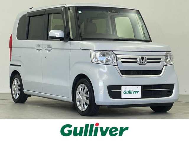 ホンダ Ｎ ＢＯＸ L ターボ 千葉県 2021(令3)年 2.5万km プレミアムサンライトホワイトパール 衝突軽減ブレーキ/両側パワースライドドア/純正ナビ（VXM-215Ci）/CD/Bluetooth/バックカメラ/レーダークルーズコントロール/レーンキープアシスト/シートヒーター/コーナーセンサー/ETC/パドルシフト/LEDオートライト/ステアリングスイッチ/プッシュスタート/スマートキー/電格ミラー/純正フロアマット
