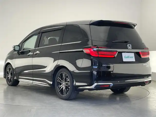 ホンダ オデッセイ ハイブリッド e:HEVアブソルート EX 愛知県 2020(令2)年 5.6万km プレミアムスパークルブラックパール 純正１０型ナビ　フルセグＴＶ　Ｂｌｕｅｔｏｏｔｈ　ＵＳＢ　純正後席モニター　全方位カメラ　両側パワースライドドア　電動パーキング　ＥＴＣ２．０　ホンダセンシング　衝突軽減　追従クルコン　ＢＳＭ　禁煙車