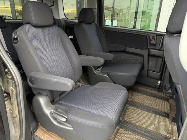 ホンダ ステップワゴン スパーダ S Z HDDナビ 栃木県 2008(平20)年 12.3万km プレミアムブラキッシュパール 抹消済み法人ワンオーナー車/メーカーOPフローリングフロア/メーカーOPトップライトルーフ/7人乗り/キャプテンシート/両側パワースライドドア/純正HDDナビ/バックカメラ/DVD再生機能/ステアリングリモコン/ETC