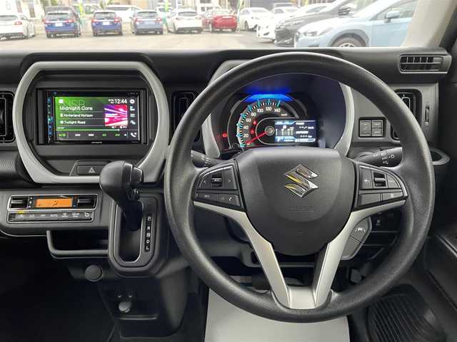 スズキ ハスラー HYBRID G 石川県 2023(令5)年 1.1万km 黄Ⅱ 社外オーディオ/スマートキー/プッシュスタート/電動ミラー/レーダーブレーキ/アイドリングストップ/レーンキープアシスト/ABS