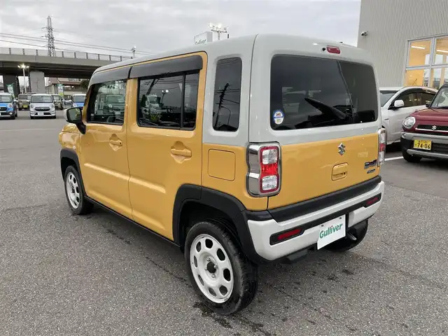 スズキ ハスラー HYBRID G 石川県 2023(令5)年 1.1万km 黄Ⅱ 社外オーディオ/スマートキー/プッシュスタート/電動ミラー/レーダーブレーキ/アイドリングストップ/レーンキープアシスト/ABS