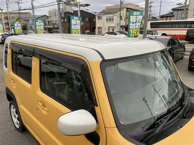 スズキ ハスラー HYBRID G 石川県 2023(令5)年 1.1万km 黄Ⅱ 社外オーディオ/スマートキー/プッシュスタート/電動ミラー/レーダーブレーキ/アイドリングストップ/レーンキープアシスト/ABS