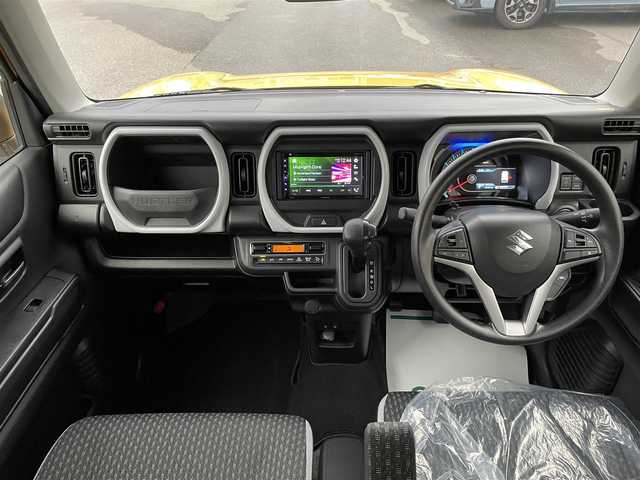スズキ ハスラー HYBRID G 石川県 2023(令5)年 1.1万km 黄Ⅱ 社外オーディオ/スマートキー/プッシュスタート/電動ミラー/レーダーブレーキ/アイドリングストップ/レーンキープアシスト/ABS