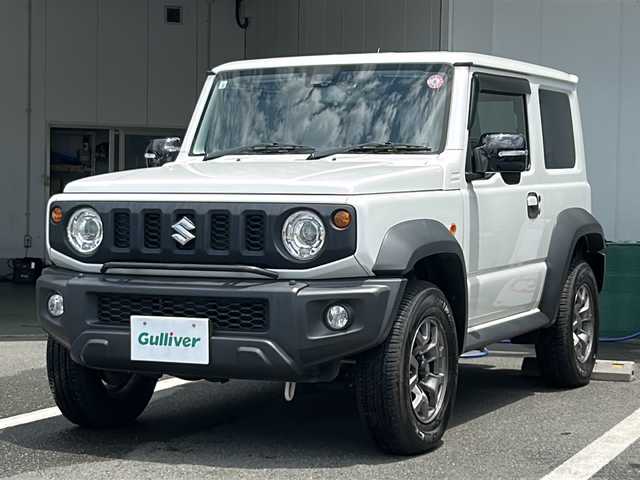 スズキ ジムニー シエラ JC 京都府 2020(令2)年 6.8万km ピュアホワイトP 4WD　MTモード付AT　セーフティーサポート　クルーズコントロール　ダウンヒルアシストコントロール　シートヒーター　ブルートゥースオーディオ　AUX　USB入力端子　LEDヘッドライト　