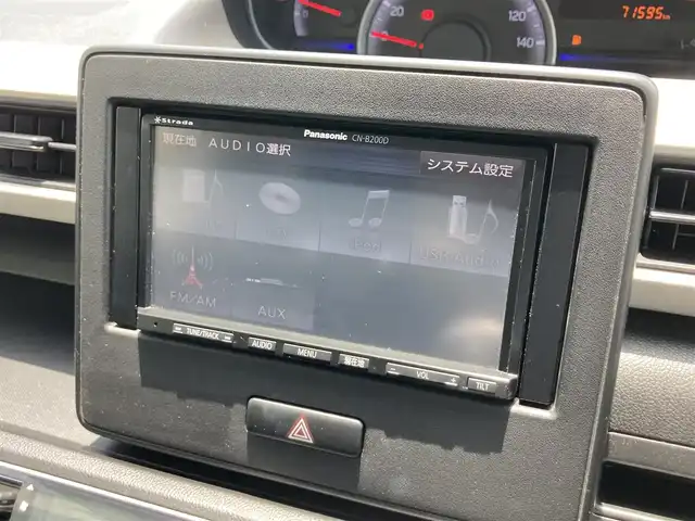 スズキ ワゴンＲ HYBRID FX 鳥取県 2017(平29)年 7.2万km スペリアホワイト ４WD・ハイブリット/社外ナビ/CD/USB/バックカメラ/ETC/前後ドライブレコーダー/前席シートヒーター/横滑り防止装置/社外14インチアルミホイール/サマータイヤセット/アイドリングストップ/電動格納ミラー/純正フロアマット