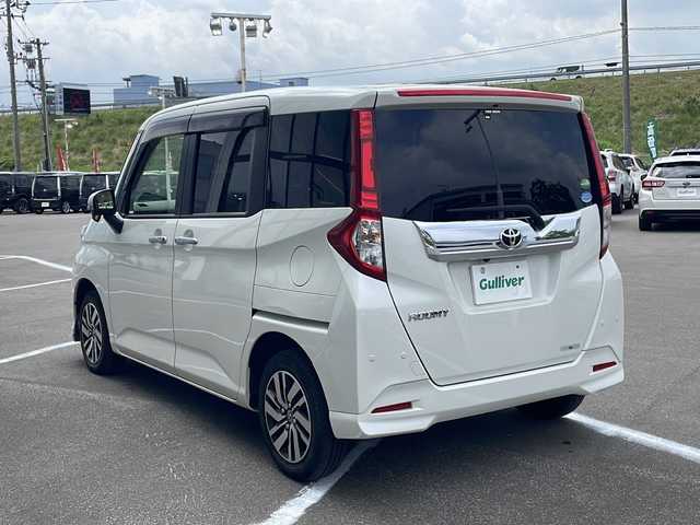 トヨタ ルーミー カスタムG 青森県 2020(令2)年 2.7万km パールホワイトⅢ ・ワンオーナー/・寒冷地仕様/・４ＷＤ/・アルパイン９型メモリーナビ（Ｘ９ＮＸ）/・フルセグＴＶ/・バックカメラ/・スマートアシストIII/・レーンキープアシスト/・レーダークルーズコントロール/・ワイパーデアイサー/・社外前後ドライブレコーダー/・社外ＥＴＣ/・純正フロントリップスポイラー/・横滑り防止装置/・ＬＥＤヘッドライト/・ＬＥＤフォグランプ/・オートハイビーム/・オートライト/・ドアバイザー/・純正フロアマット/・シートヒーター/・純正１４インチＡＷ/・１６５／６５Ｒ１４スタッドレス純正ＡＷ別積み/・保証書/・取扱説明書