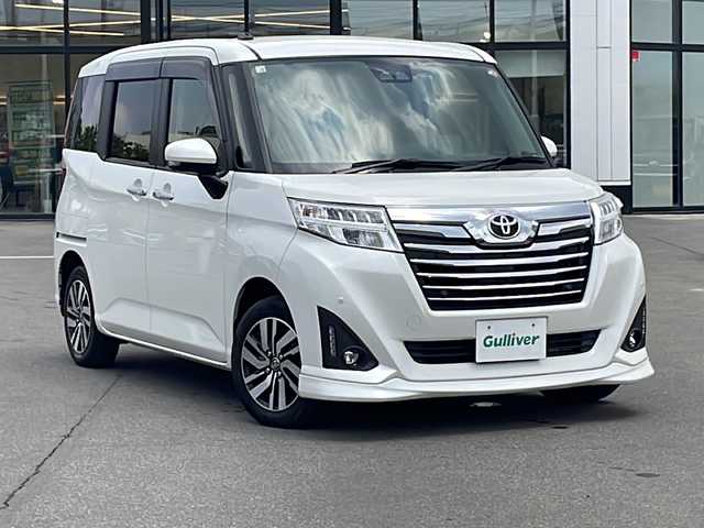 トヨタ ルーミー カスタムG 青森県 2020(令2)年 2.7万km パールホワイトⅢ ・ワンオーナー/・寒冷地仕様/・４ＷＤ/・アルパイン９型メモリーナビ（Ｘ９ＮＸ）/・フルセグＴＶ/・バックカメラ/・スマートアシストIII/・レーンキープアシスト/・レーダークルーズコントロール/・ワイパーデアイサー/・社外前後ドライブレコーダー/・社外ＥＴＣ/・純正フロントリップスポイラー/・横滑り防止装置/・ＬＥＤヘッドライト/・ＬＥＤフォグランプ/・オートハイビーム/・オートライト/・ドアバイザー/・純正フロアマット/・シートヒーター/・純正１４インチＡＷ/・１６５／６５Ｒ１４スタッドレス純正ＡＷ別積み/・保証書/・取扱説明書