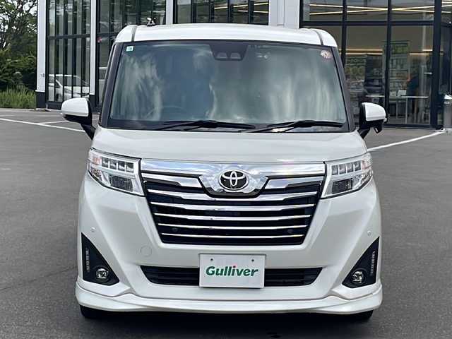トヨタ ルーミー カスタムG 青森県 2020(令2)年 2.7万km パールホワイトⅢ ・ワンオーナー/・寒冷地仕様/・４ＷＤ/・アルパイン９型メモリーナビ（Ｘ９ＮＸ）/・フルセグＴＶ/・バックカメラ/・スマートアシストIII/・レーンキープアシスト/・レーダークルーズコントロール/・ワイパーデアイサー/・社外前後ドライブレコーダー/・社外ＥＴＣ/・純正フロントリップスポイラー/・横滑り防止装置/・ＬＥＤヘッドライト/・ＬＥＤフォグランプ/・オートハイビーム/・オートライト/・ドアバイザー/・純正フロアマット/・シートヒーター/・純正１４インチＡＷ/・１６５／６５Ｒ１４スタッドレス純正ＡＷ別積み/・保証書/・取扱説明書