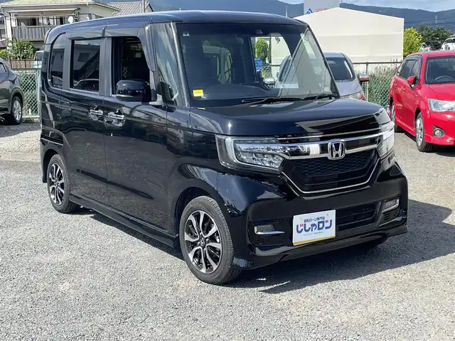 ホンダ Ｎ ＢＯＸ カスタム G L ホンダセンシング 神奈川県 2018(平30)年 9.9万km クリスタルブラックパール (株)IDOMが運営する【じしゃロン秦野店】の自社ローン専用車両になります。こちらは現金またはオートローンご利用時の価格です。自社ローンご希望の方は別途その旨お申付け下さい/社外メモリナビ/CD/Bluetooth/フルセグTV/バックカメラ/ETC/片側パワースライドドア/革製シートカバー/衝突軽減ブレーキ/レーンキープアシスト/横滑り防止機能/クルーズコントロール/スマートキー/プッシュエンジンスタート/純正アルミホイール
