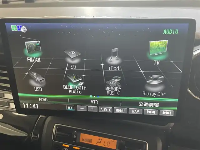 スズキ スペーシア カスタム HYBRID XS ターボ 愛知県 2021(令3)年 7万km ブルーイッシュブラックパール3 社外１０型ナビ　フルセグＴＶ　全方位カメラ　ブルーレイ再生　Ｂｌｕｅｔｏｏｔｈ　ＵＳＢ入力端子　ＥＴＣ　レーダークルコン　両側パワスラ　ハーフレザー　シートヒーター　衝突軽減　フォグ　ツィーター　禁煙/LEDヘッドライト　シートバックテーブル　HUD　社外デジタルインナーミラー