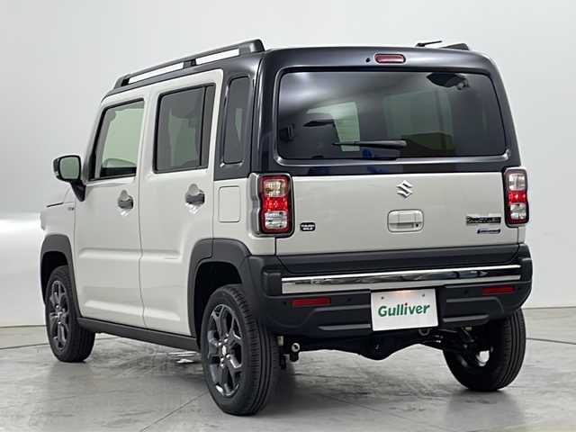 スズキ ハスラー タフワイルド 道央・札幌 2024(令6)年 0.1万km未満 白Ⅱ ・4WD/・デュアルカメラブレーキサポート/・レーダークルーズコントロール/・前席シートヒーター/・ルーフレール/・プッシュスタート/・スマートキー/・ダウンヒルアシストコントロール/・スノーモード/・グリップコントロール/・レーンキープアシスト/・LEDヘッドライト/・オートライト/・スペアキー１本/・横滑り防止装置/・アイドリングストップ