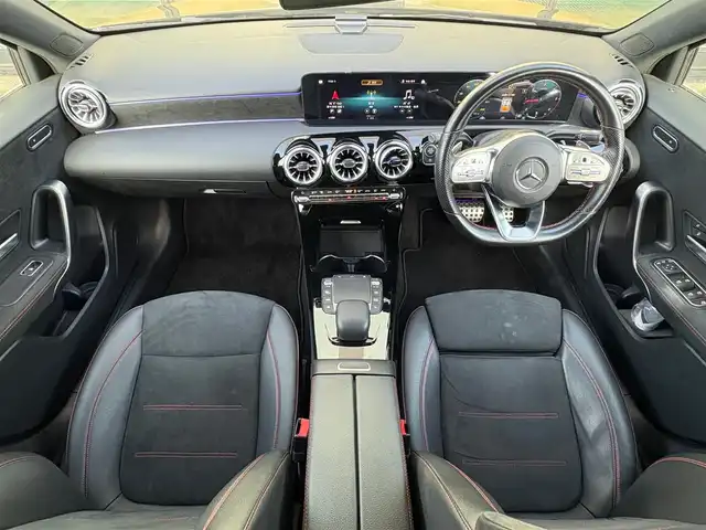 メルセデス・ベンツ Ａ２００ｄ AMGライン 石川県 2022(令4)年 6.7万km 黒 衝突軽減ブレーキ/アダプティブクルーズコントロール/ブラインドスポットモニター/レーンキープアシスト/純正ナビ/フルセグTV/バックカメラ/クリアランスソナー/アンビエントライト